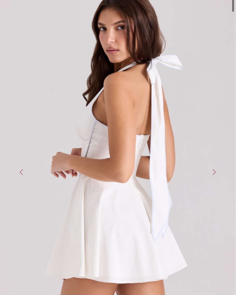 House Of CB Halter Neck Romper by House of CB - Pickle