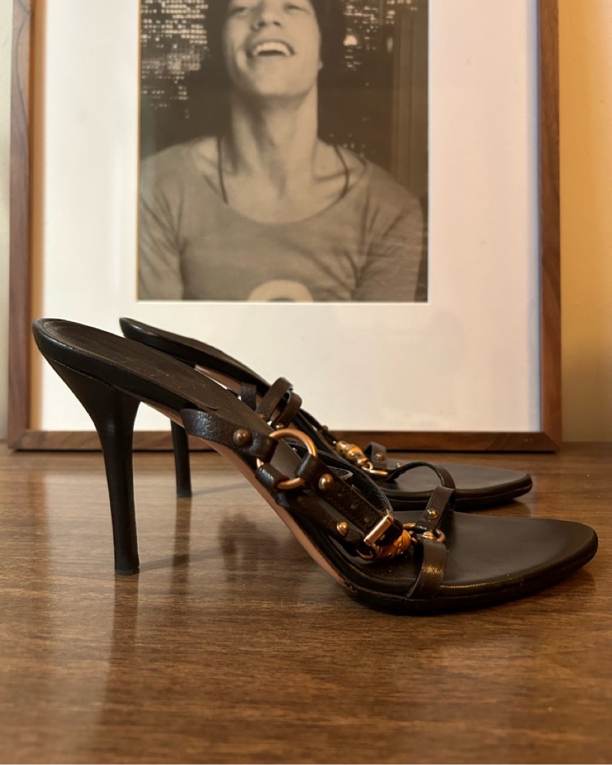 tom ford gucci bamboo sandals heels by Gucci - Pickle