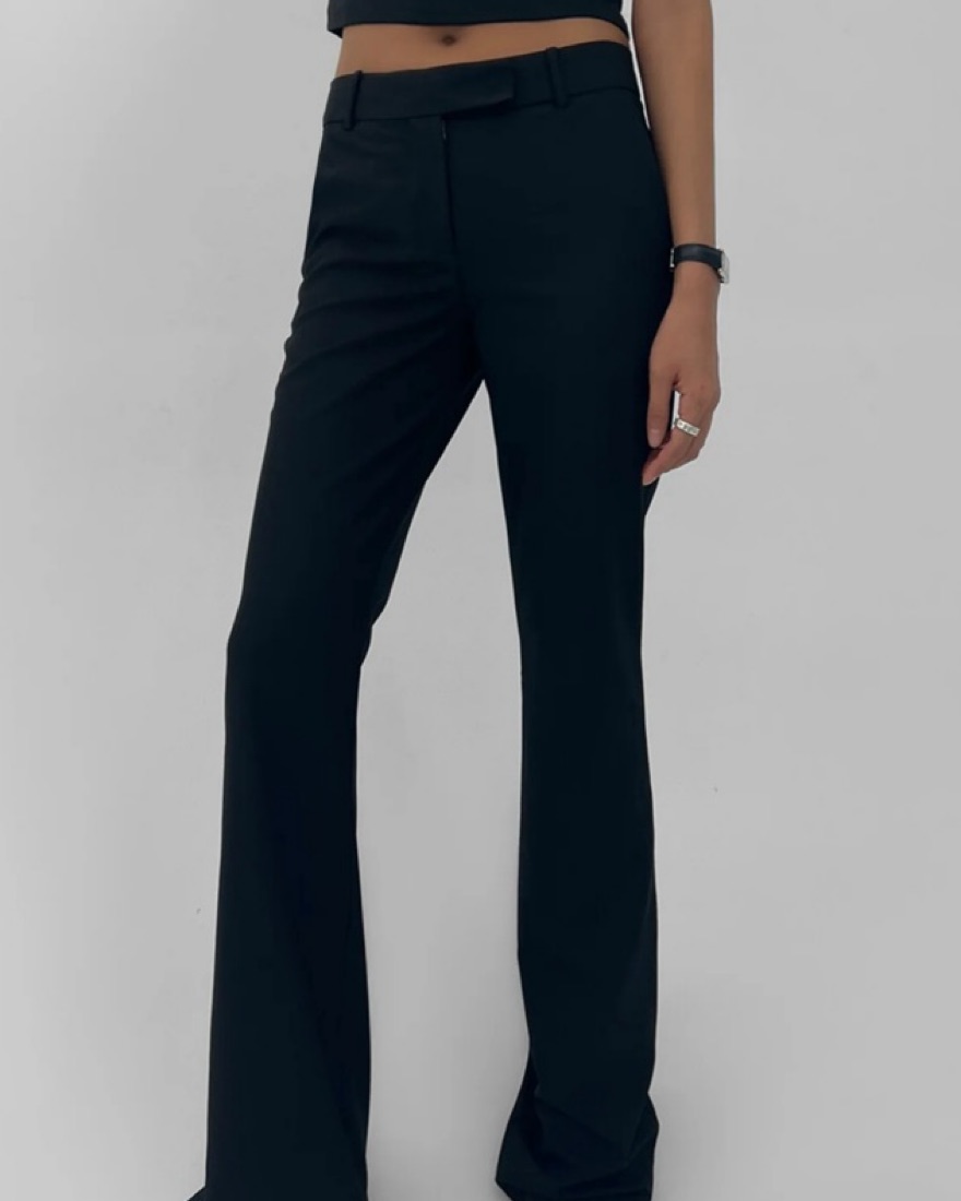 Frankie Shop Charley Bootcut Pants by The Frankie Shop - Pickle