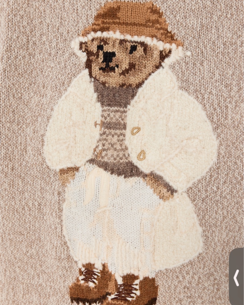 Polo Ralph Lauren Polo Bear Sweater by Polo Ralph Lauren - Pickle