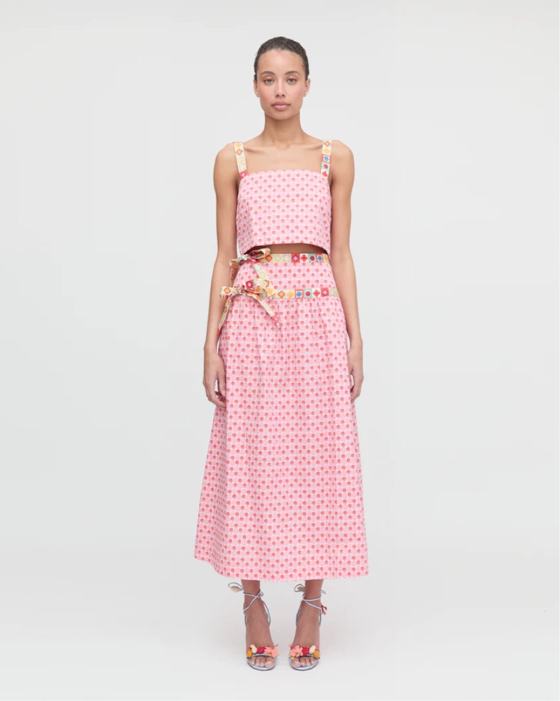 Hill House Pink Cala Check Set by Hill House Home - Pickle