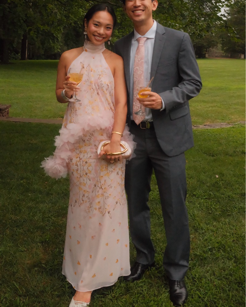 Elliatt Tulsia Floral Cape Maxi Dress by ELLIATT - Pickle