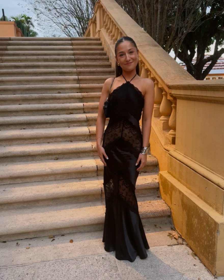 Lovers + Friends Cailey Black Lace Gown by Lovers + Friends - Pickle