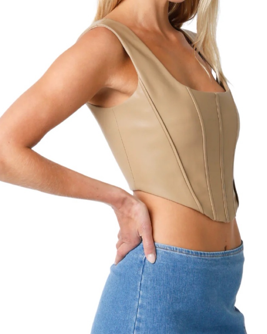 Nude Corset by Olivaceous - Pickle