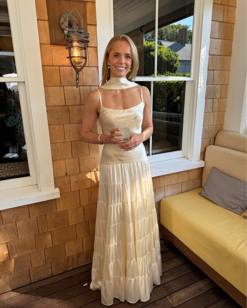 Agnes Silk Dress by Reformation - Pickle