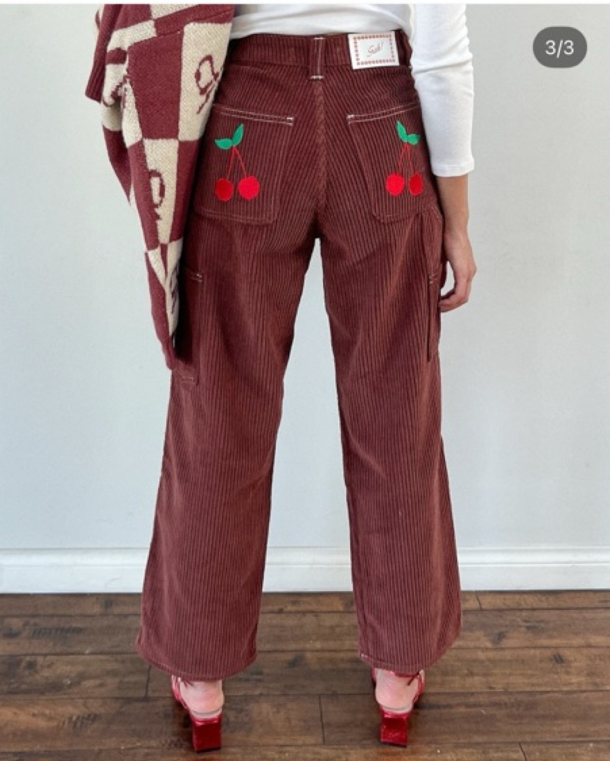 Lisa Say Gah Dylan Pant by Lisa Says Gah! - Pickle