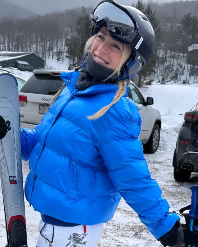 Blue ski puffer Jacket by Misc - Pickle