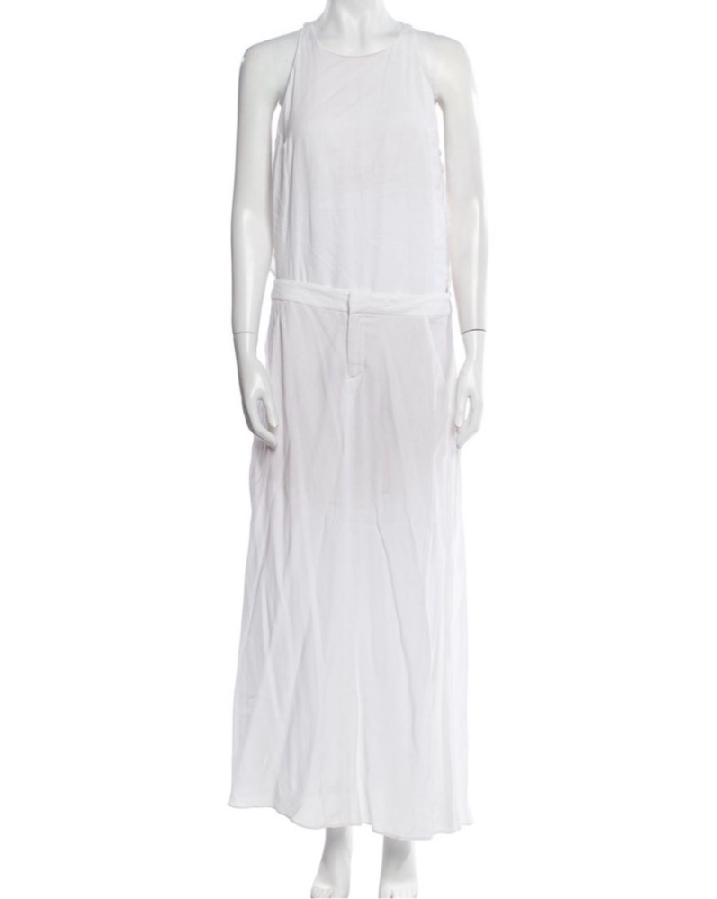 A.L.C Open Back White Maxi Dress by A.L.C - Pickle