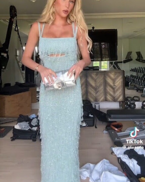 Cult Gaia Catia Gown by Cult Gaia - Pickle