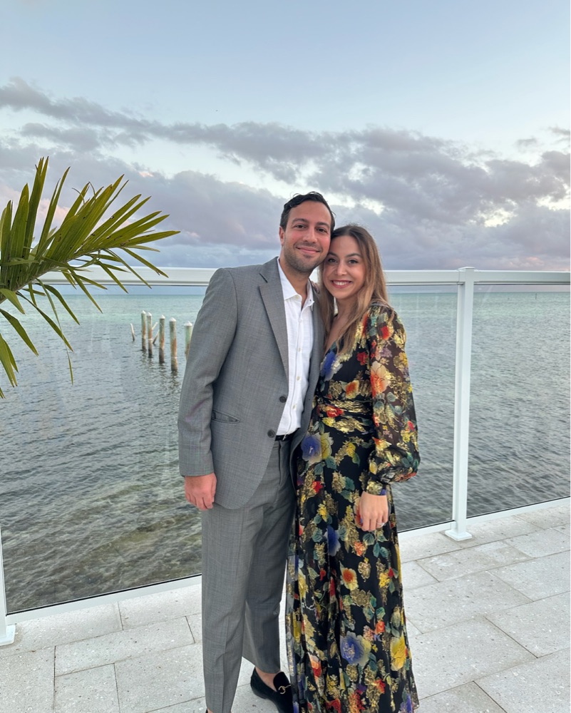 Rixo Meera Dress In Ombre Bloom Black by Rixo - Pickle