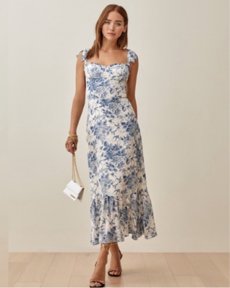 Reformation - Nikita Dress In Pompadour by Reformation - Pickle