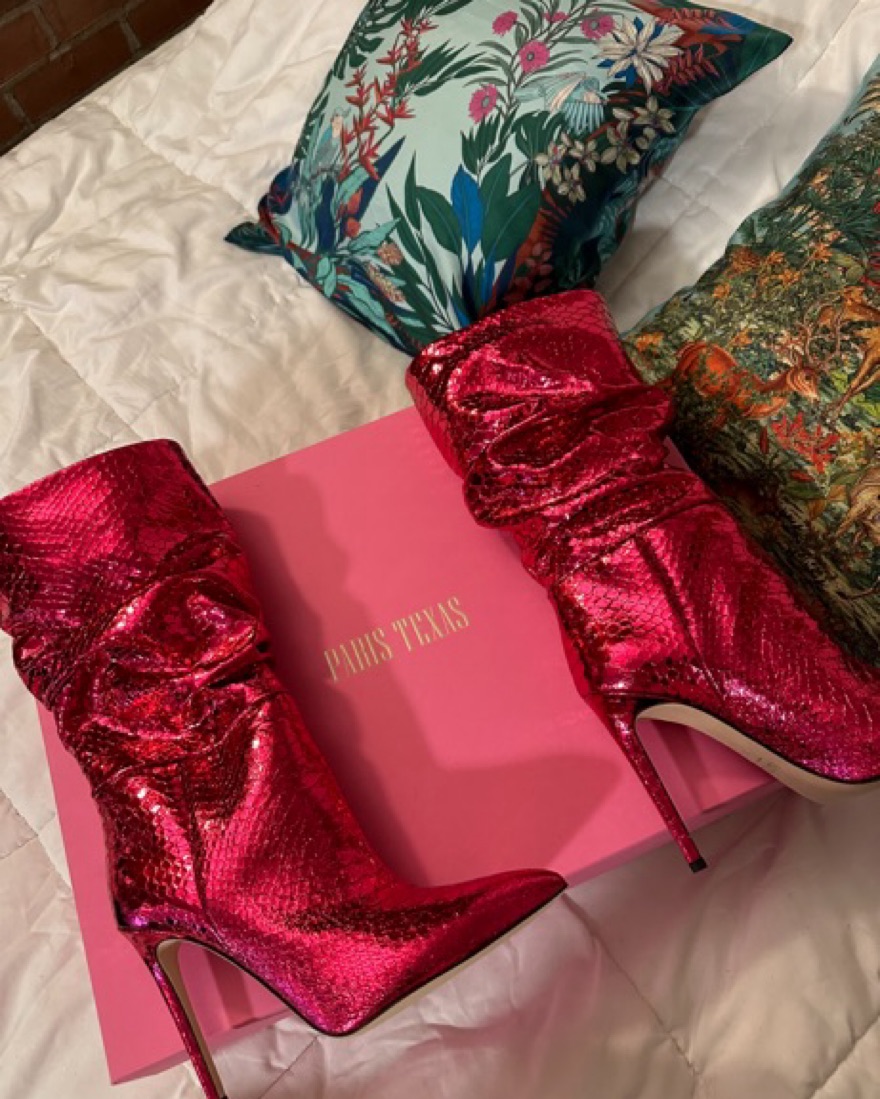 Paris Texas Metallic Fuchsia Pink Boots by Paris Texas - Pickle