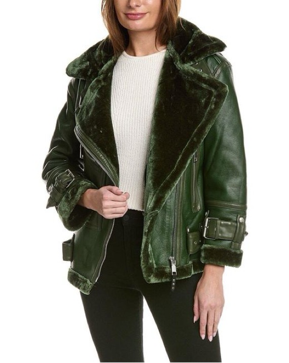 Rebecca minkoff Green Coat by Rebecca minkoff - Pickle