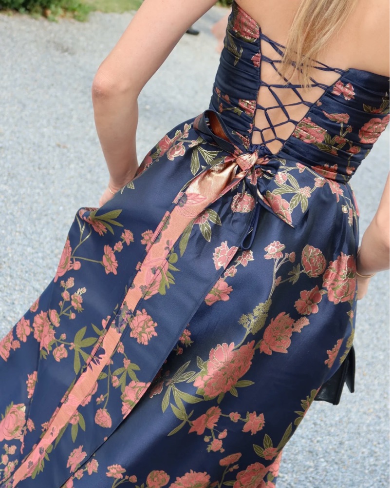 alexiastam Navy Flower トップスのみ 25-pack-of-navy-colored-mixed-