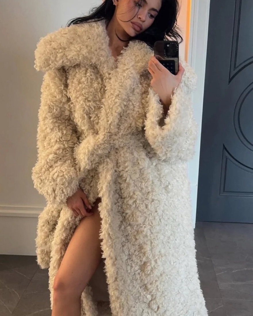 Khy x Entire Studios Fur coat by Khy - Pickle