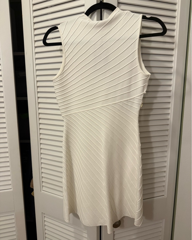 White And Gold Cult Gaia Dimetria Dress by Cult Gaia - Pickle