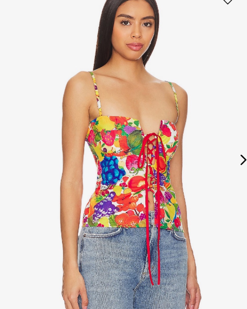 Fruit Sticker Corset -Tyler McGillivary by Tyler McGillivary - Pickle