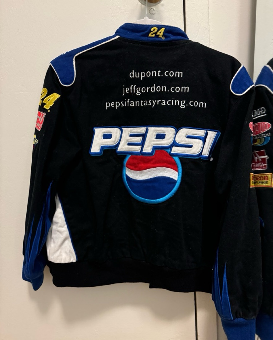 VINTAGE Pepsi Race Car Jacket by Pepsi - Pickle