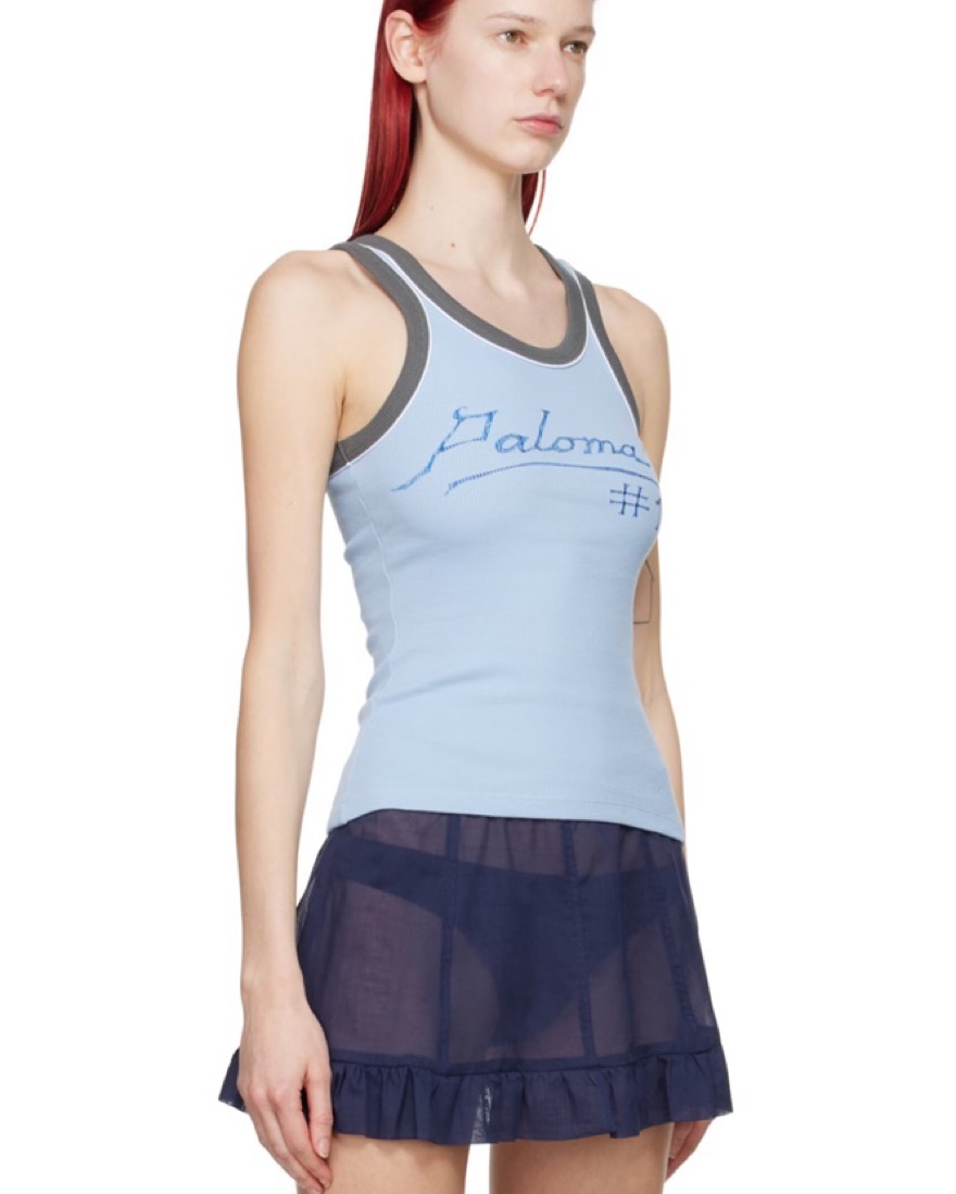 Paloma Wool #1 Tank Top by Paloma Wool - Pickle