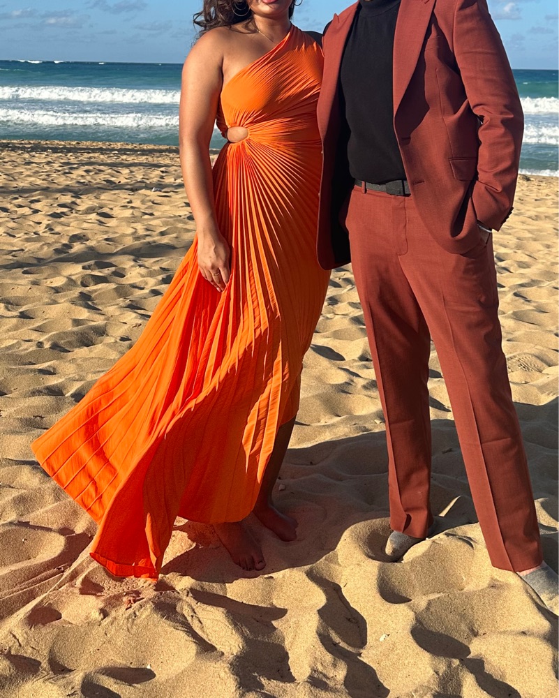 ALC Delfina Satin Pleated Dress by ALC - Pickle