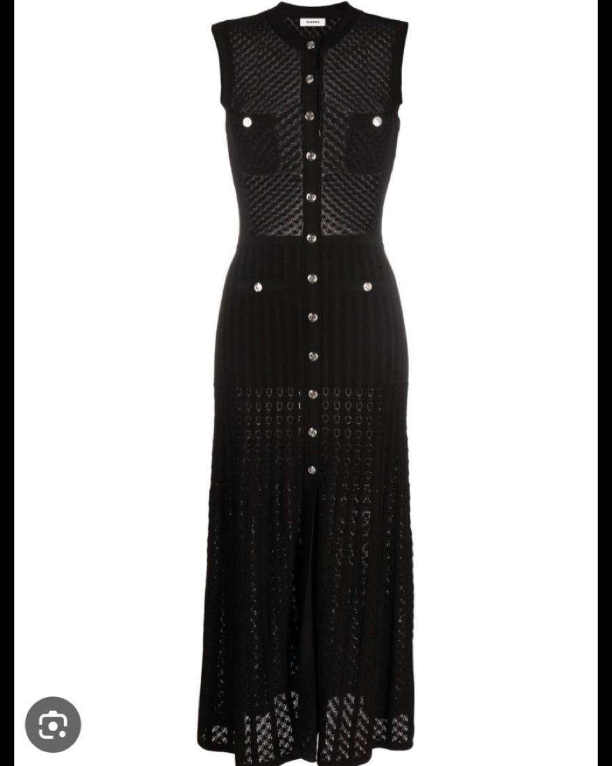 SANDRO knit Dress by Sandro - Pickle