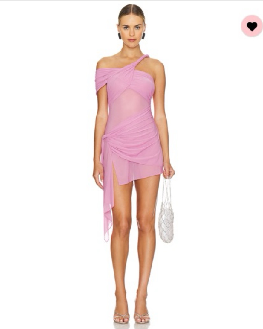 Izel Dress in Carnation by Ronny Kobo - Pickle