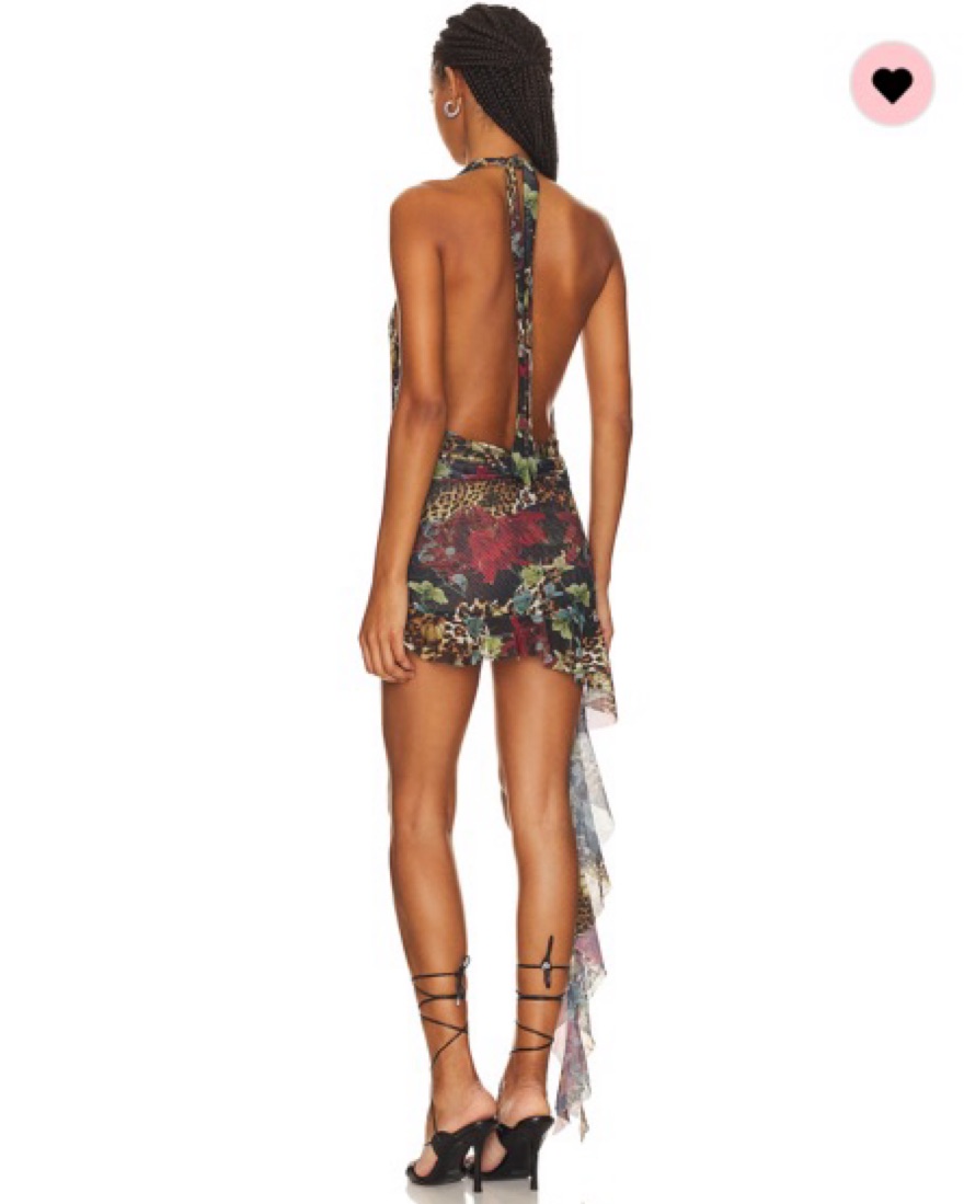 Jaded London Cindy Mini Dress Cheetah | Pickle