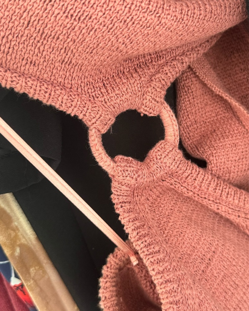Cult Gaia Crochet Dusty Rose Dress by Cult Gaia - Pickle