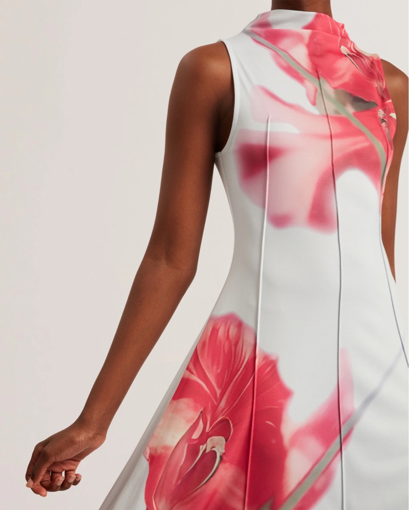Ted Baker Rebehka Midi Dress by Ted Baker - Pickle