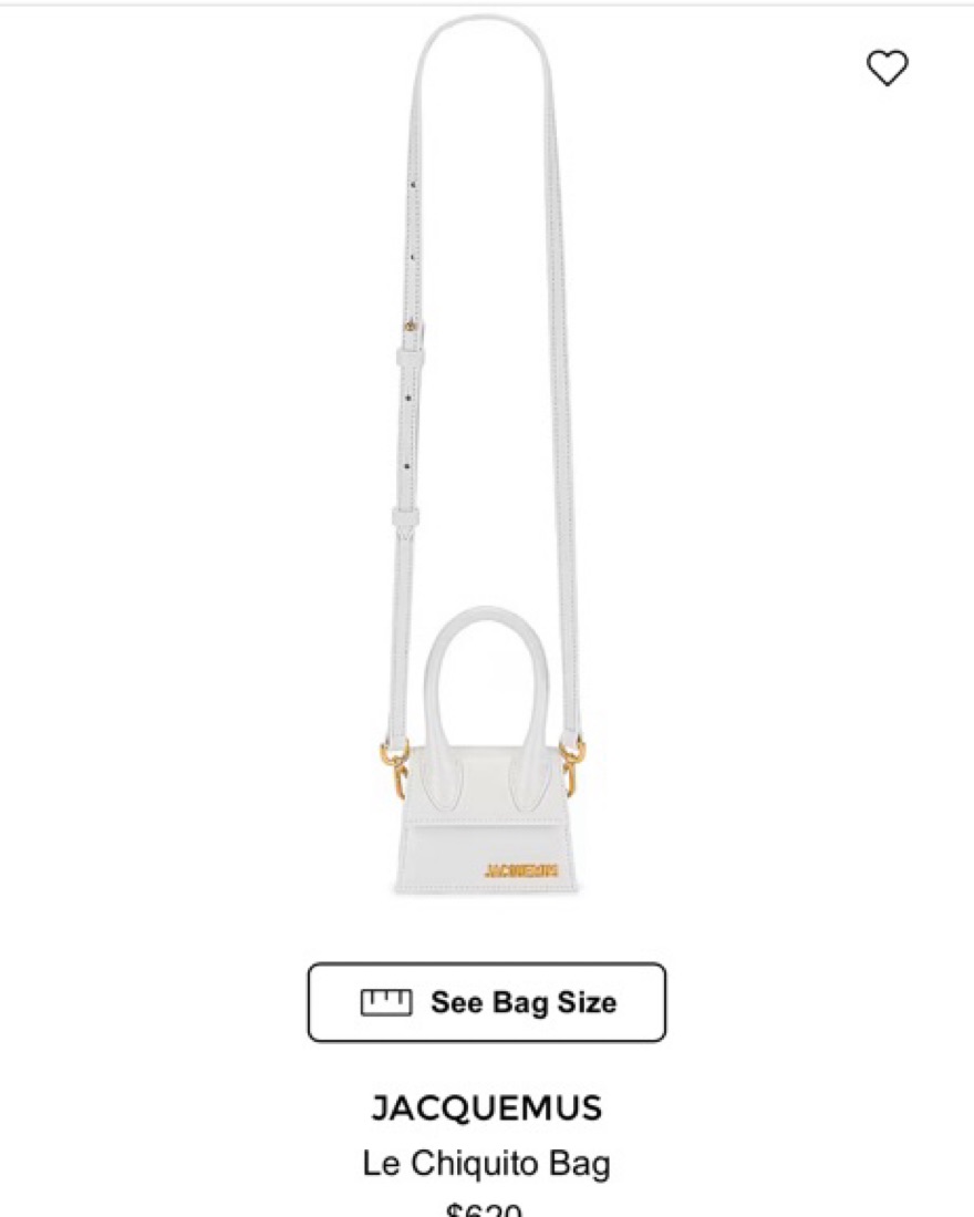 Jacquemus Le Chiquito Bag by Jacquemus - Pickle