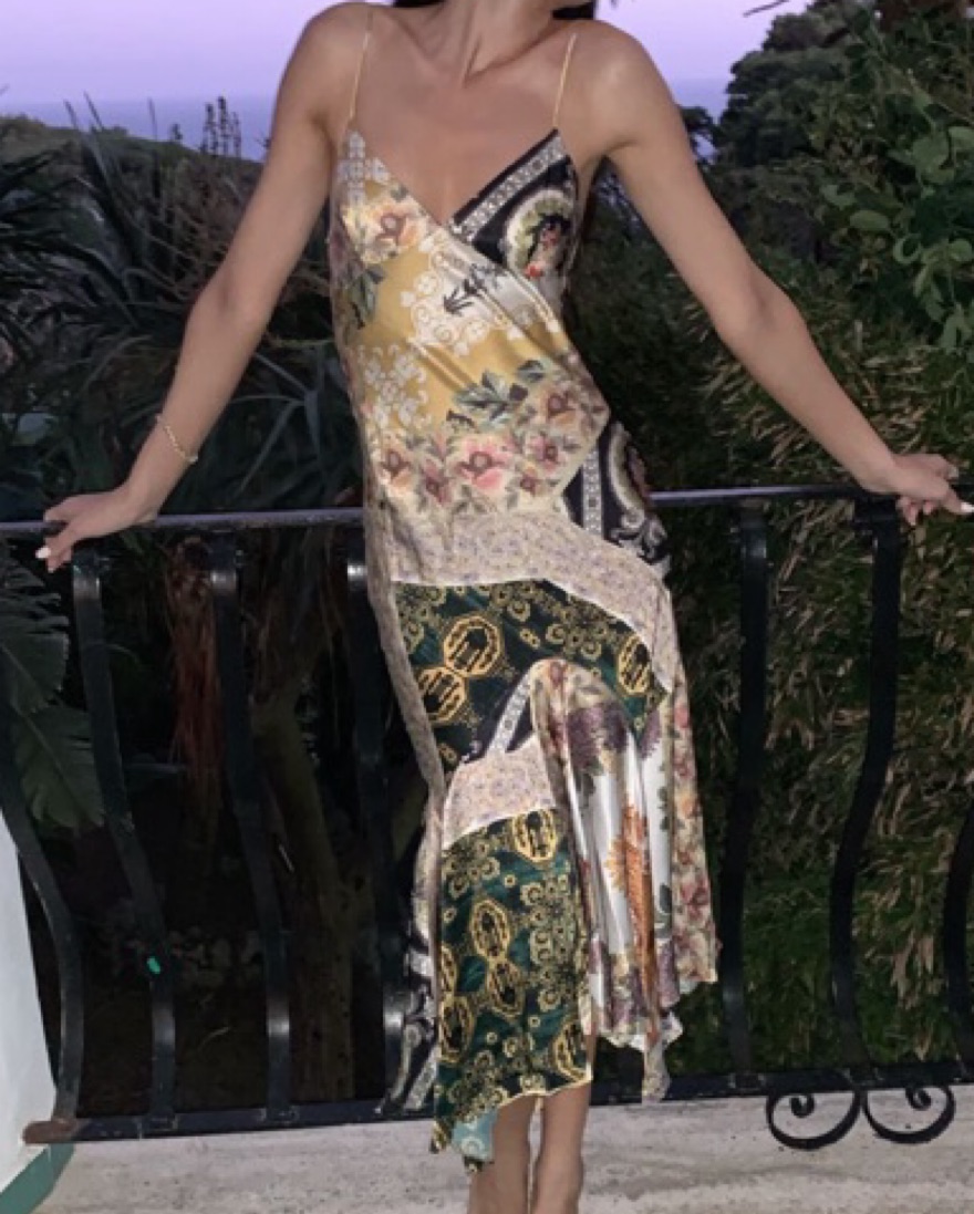 roberto cavalli dress ロベルトカヴァリ　ワンピースsilk Vintage Roberto cavalli by Roberto Cavalli - Pickle