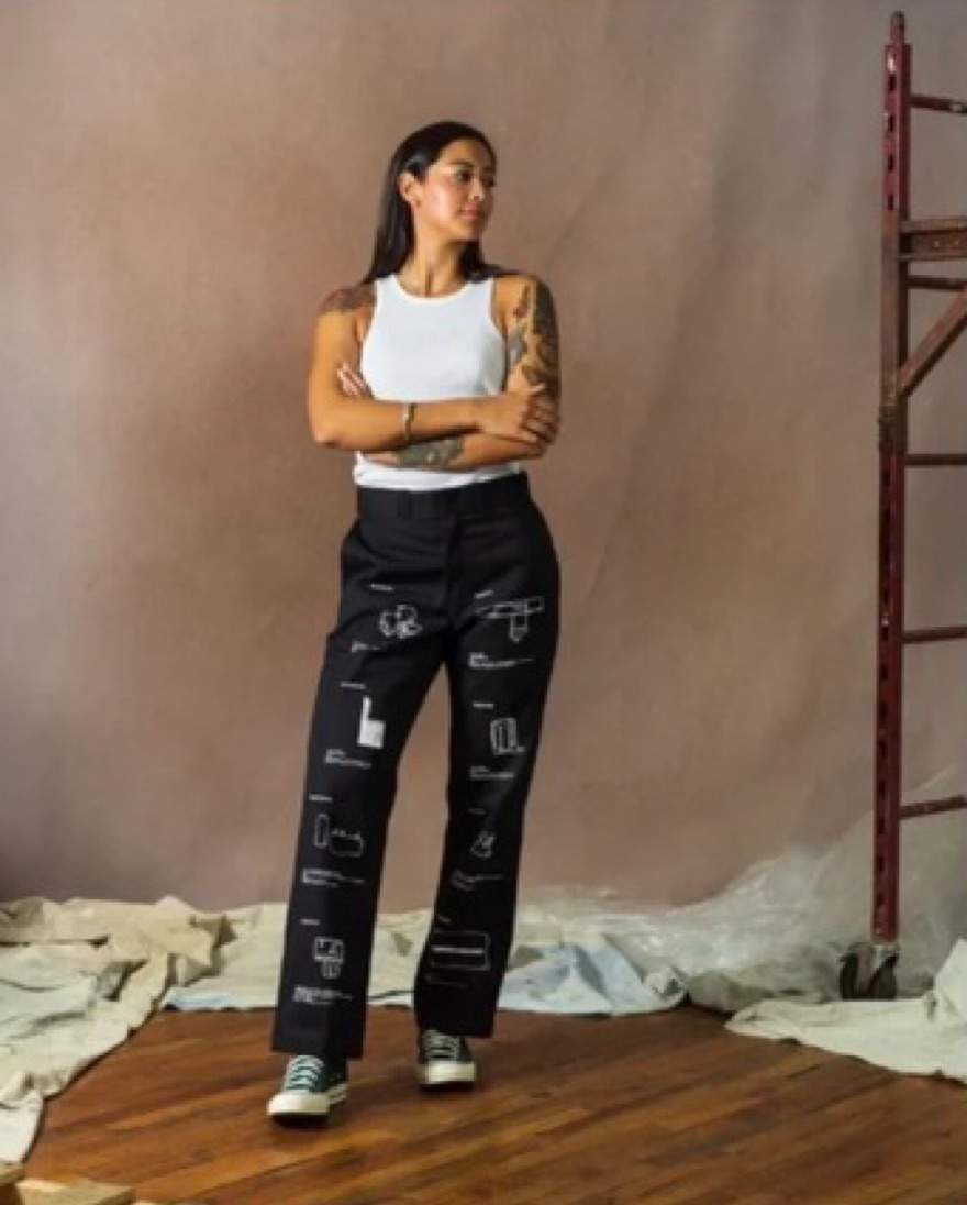 FOS Virgil Abloh Work Pants by Dickies - Pickle