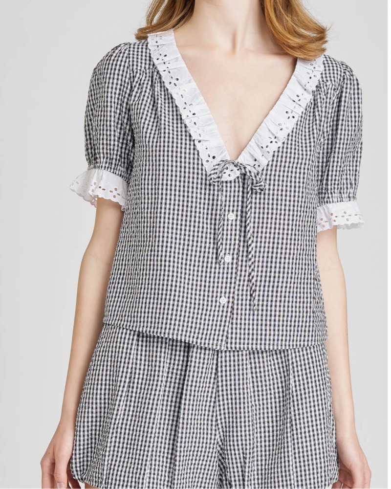 Gingham Set by Wayf - Pickle