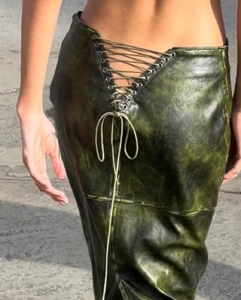 Jaded London Skirt by Jaded London - Pickle