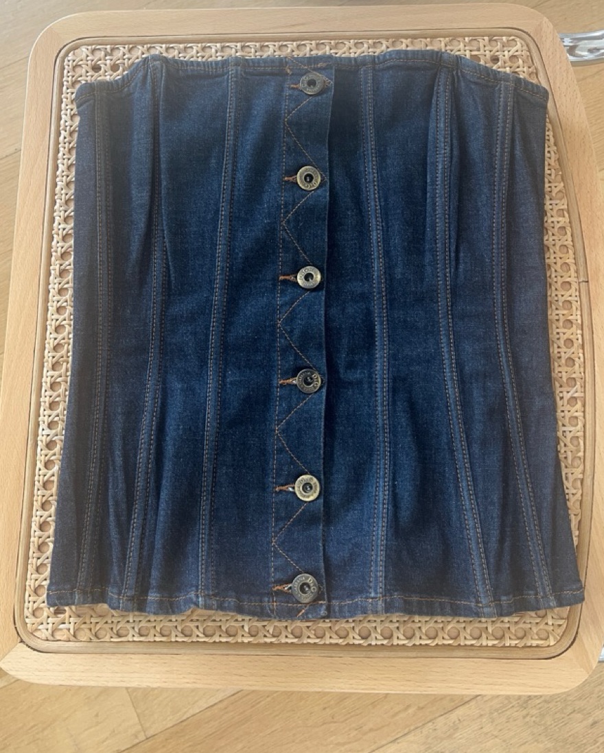 Vintage 2000s Dolce & Gabbana Corset by Dolce + Gabbana - Pickle