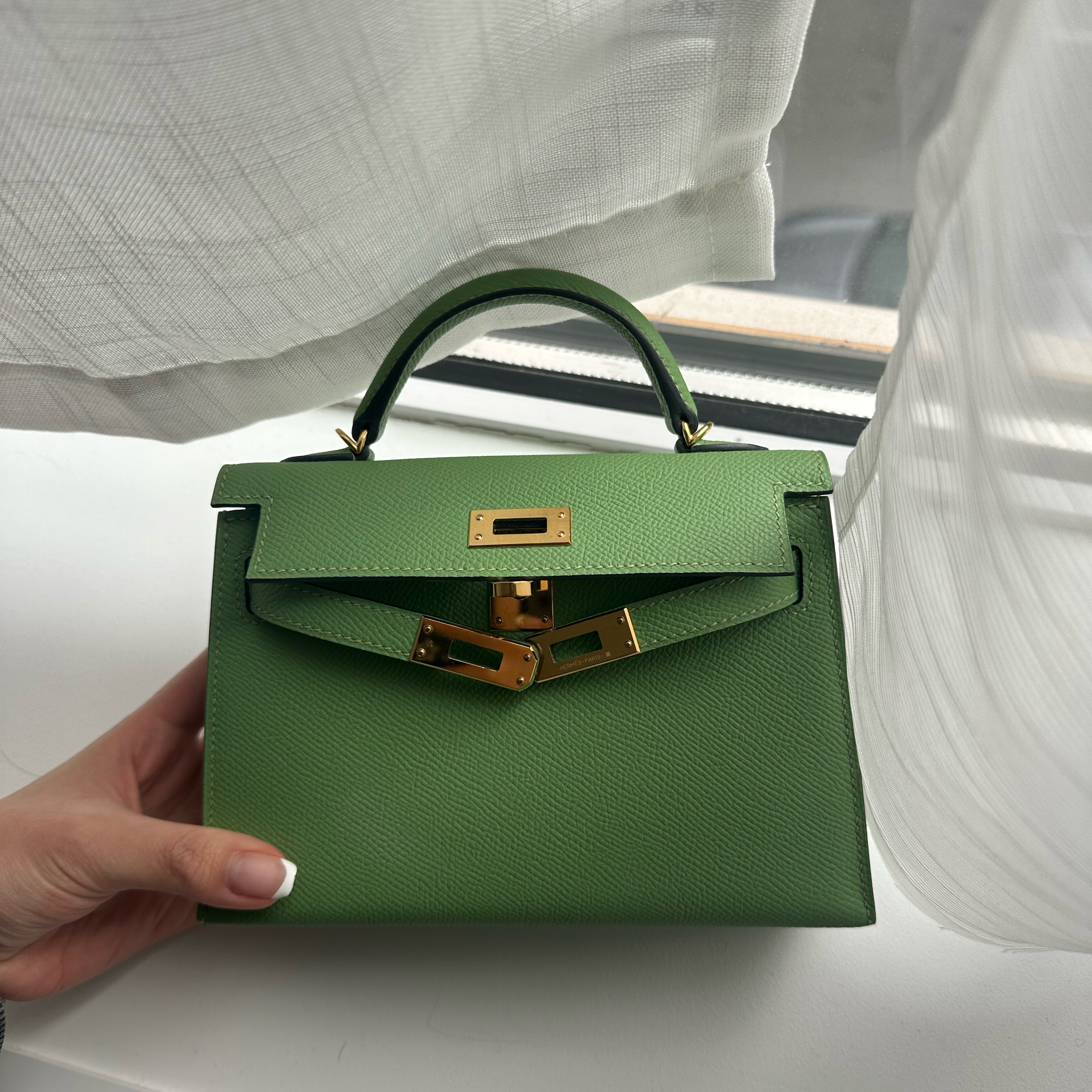 hermes mini kelly by Hermes - Pickle