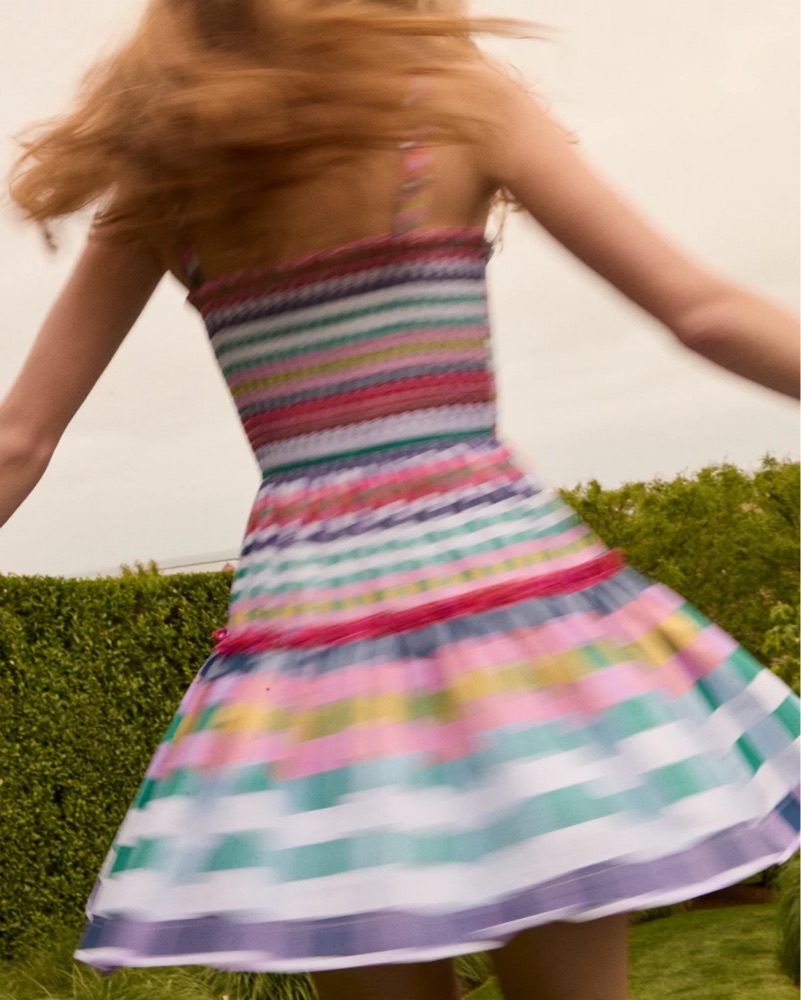 Hill house Seraphina Mini Nap Dress by Hill House - Pickle