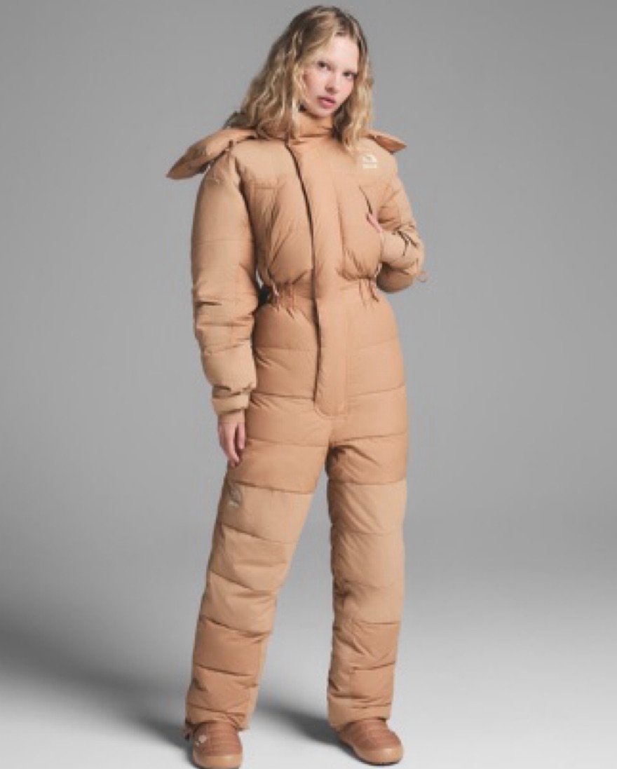 Skims X North Face Tan Snow Suit by The North Face - Pickle