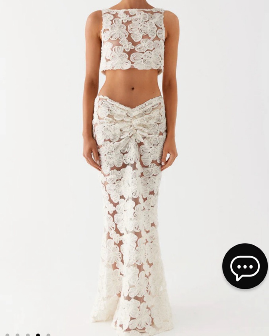 Fiorella Floret Maxi Skirt and Top Set by Peppermayo - Pickle