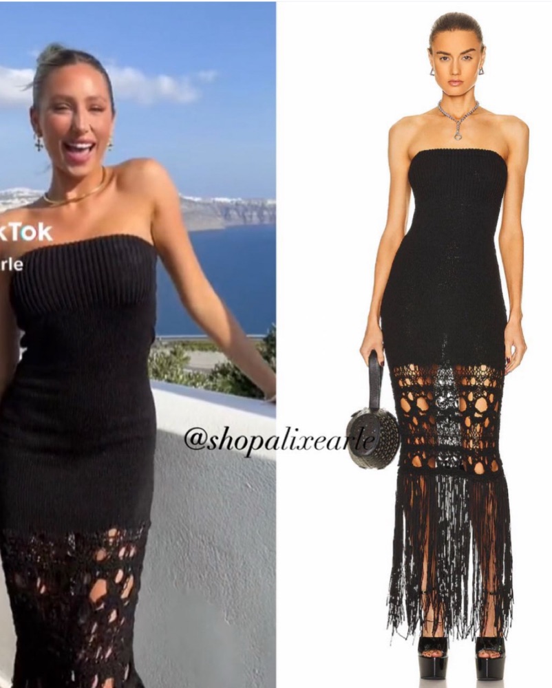 Christopher Esber black crochet dress by Christopher Esber - Pickle