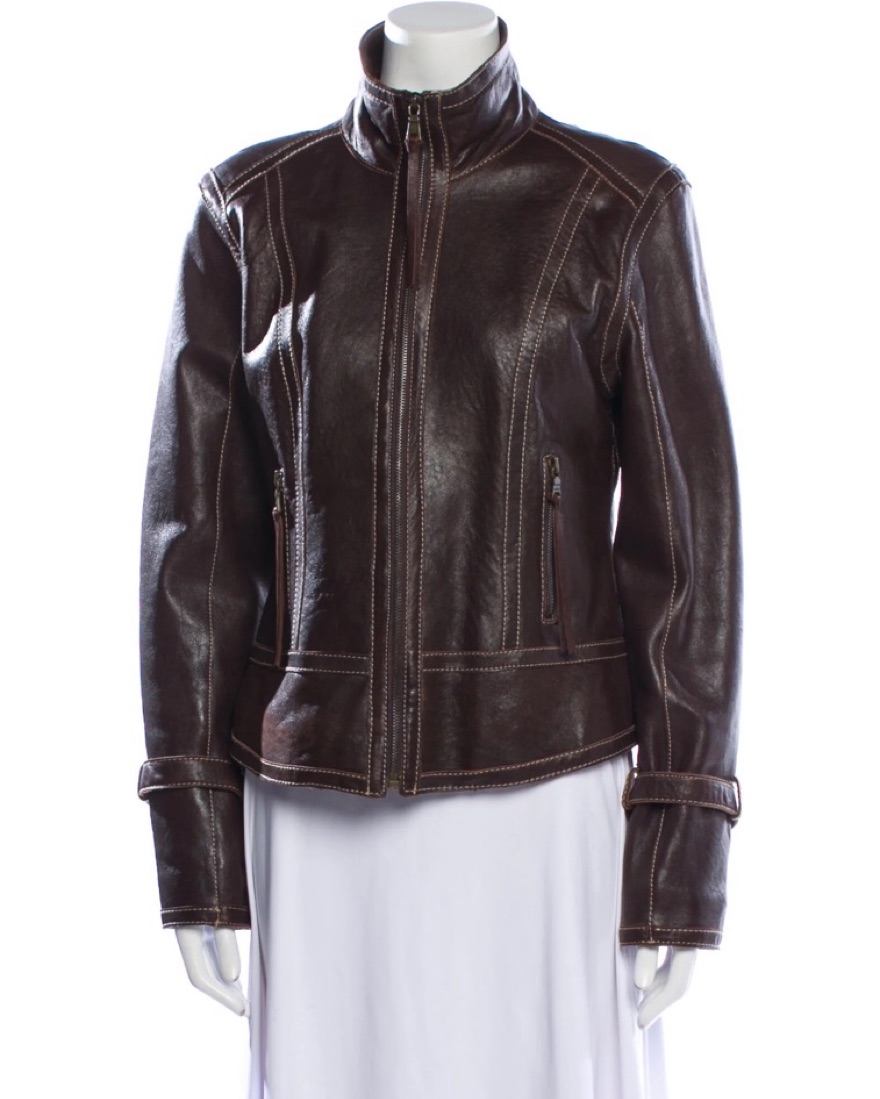 ビンテージ　レザージャケット MARC BY ANDREW MARC Andrew Marc Men's Jacket, 13, Small at Amazon Men's Clothing store