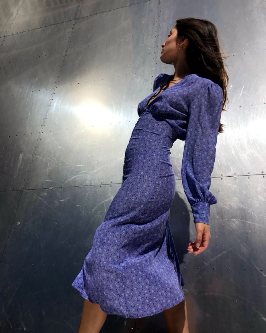 MARIKO KOHGA パーティードレス　パープル MARIKO KOHGA パーティードレス パープル MARIKO KOHGA パーティー