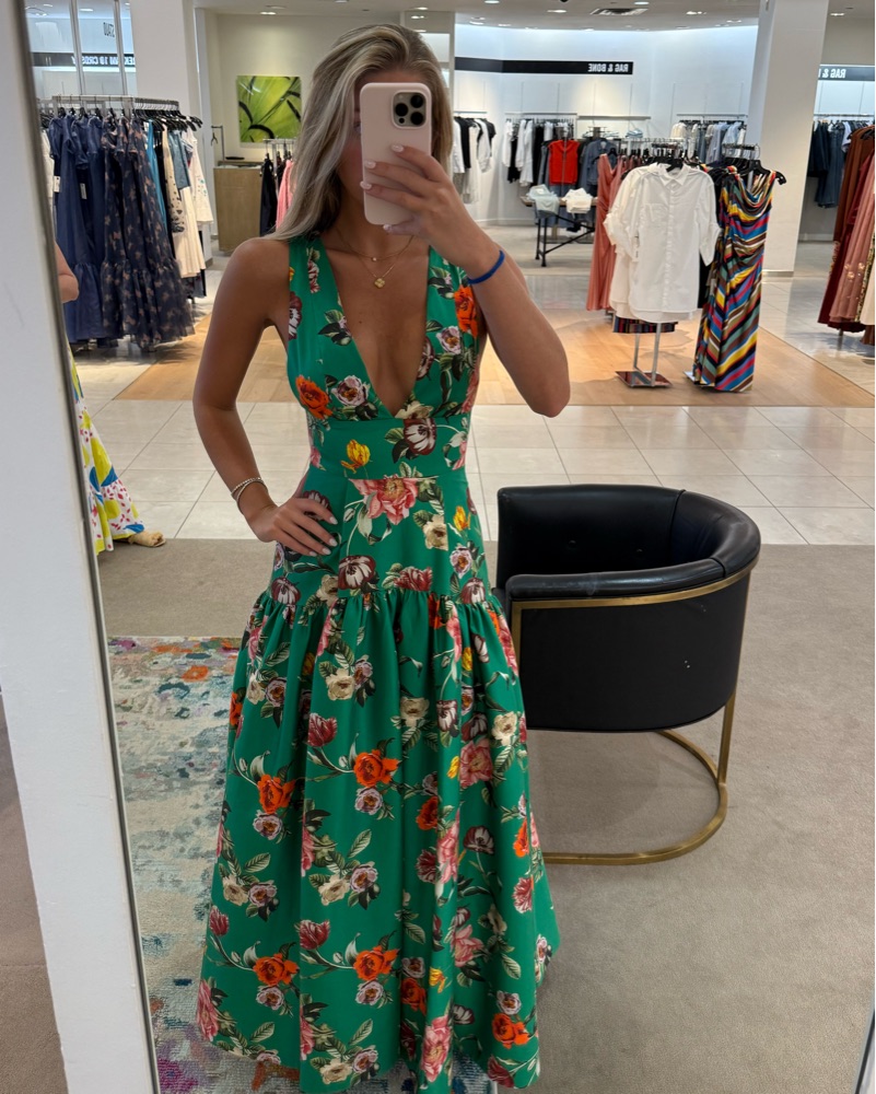 Alice + Olivia Structured Lila Maxi by Alice + olivia - Pickle