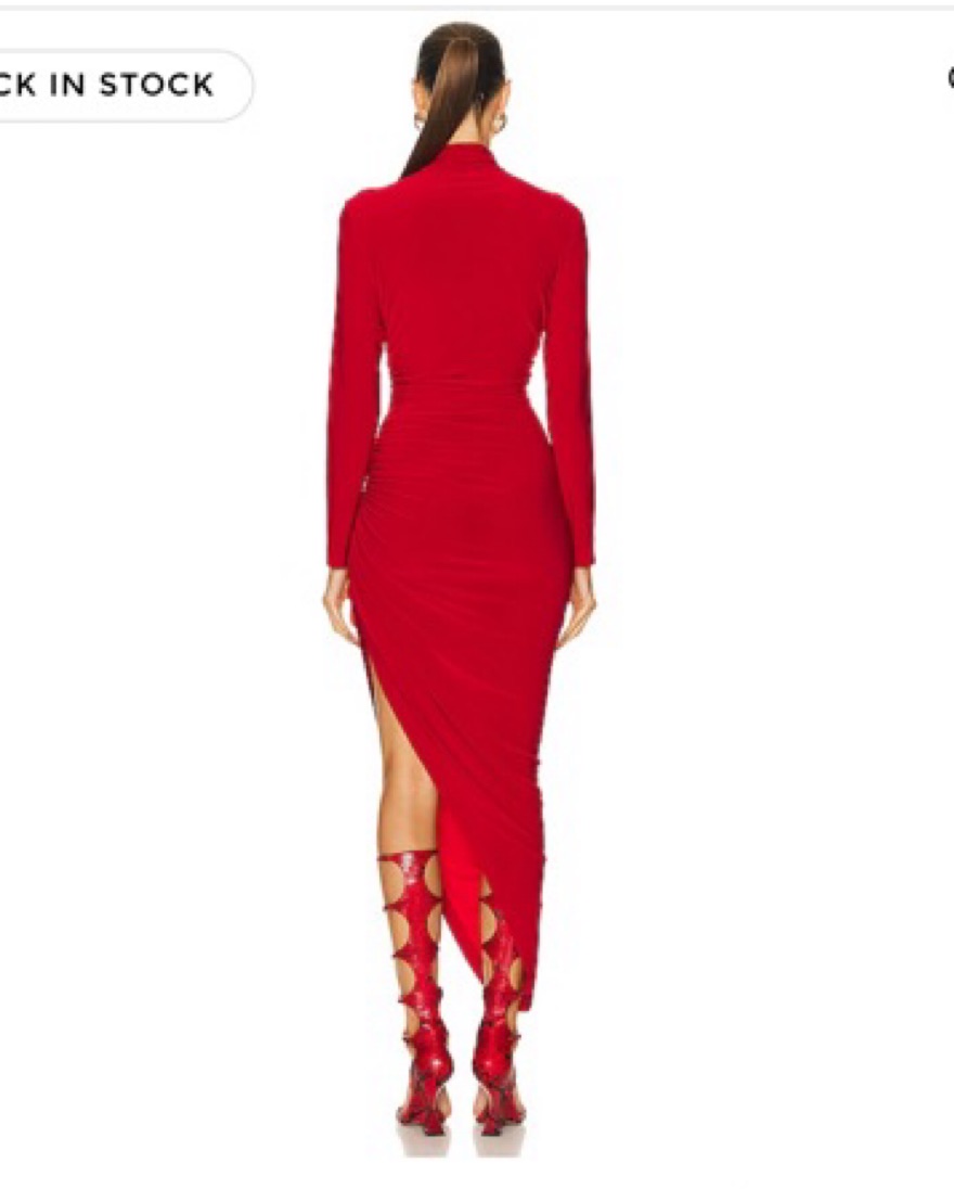 Revolve Norma Kamali red Dress by Norma Kamali - Pickle