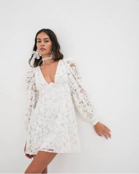 For Love And Lemons Maureen Mini Dress by For love and lemons - Pickle