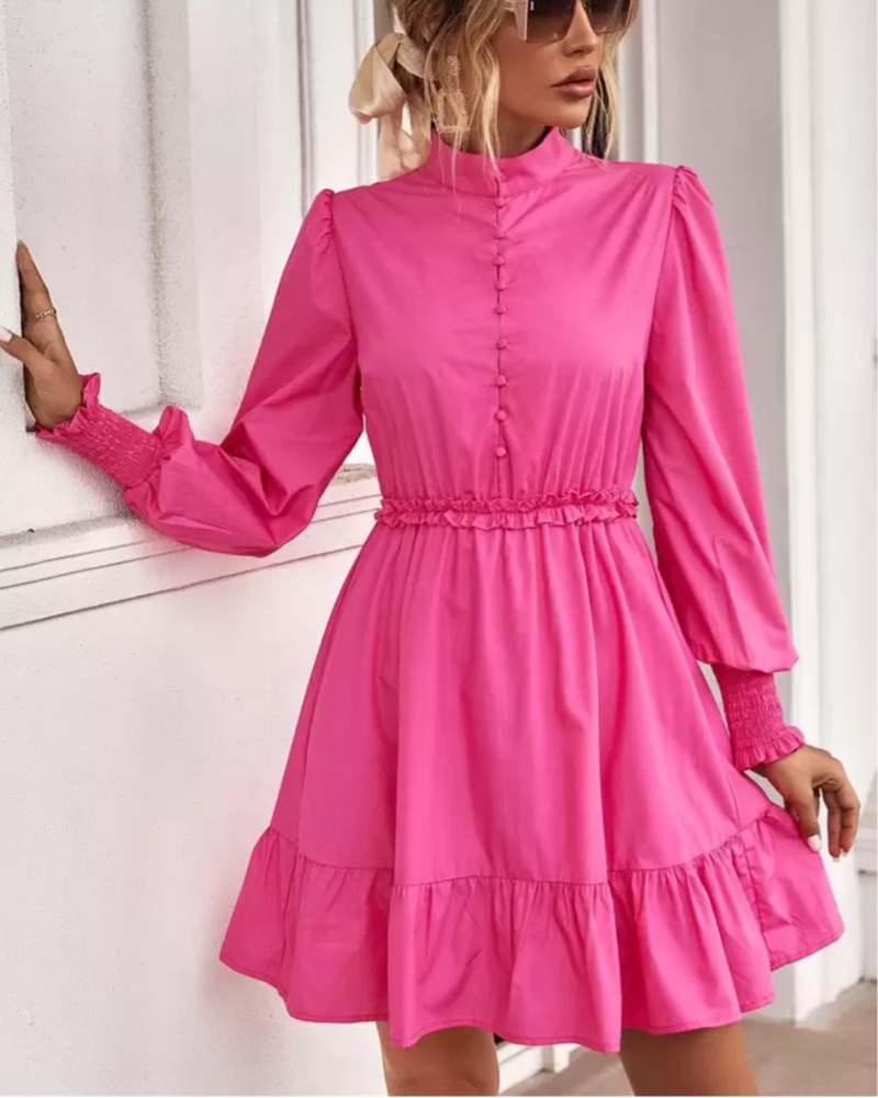 PINK MODEST DRESS by LoveShackFancy - Pickle