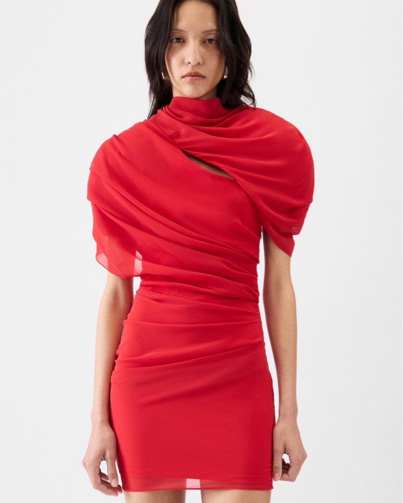 Jacquemus La Robe Castagna Mini Dress by JACQUEMUS - Pickle
