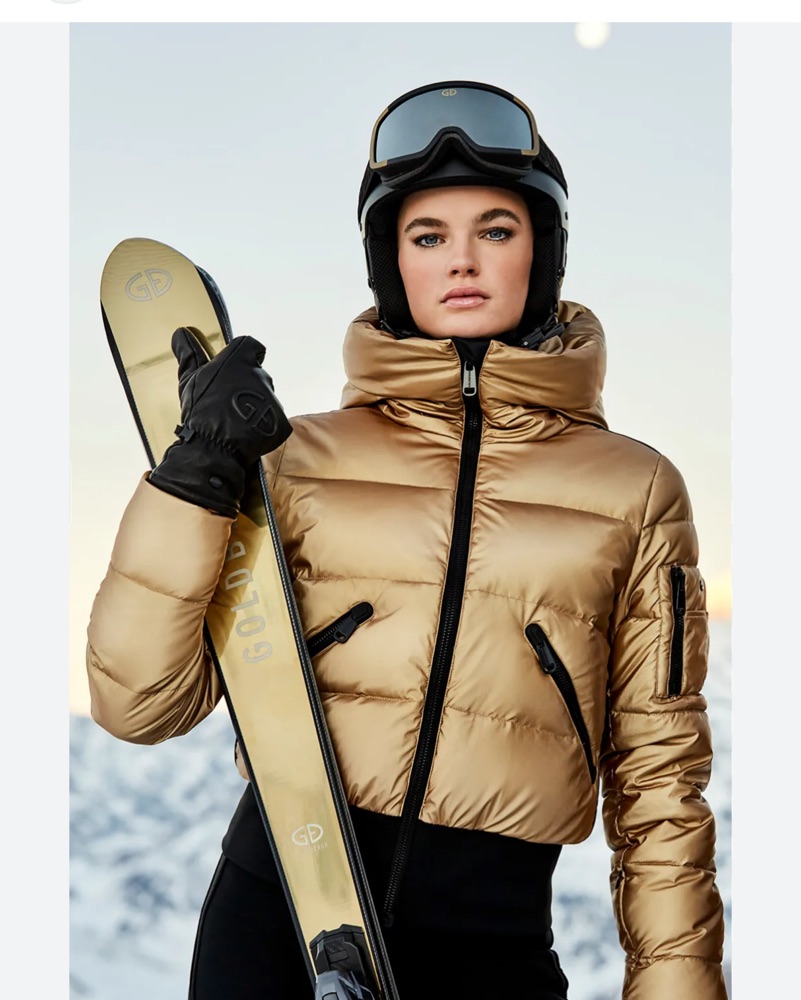 Goldbergh Bombardino Gold Ski Jacket by Goldbergh - Pickle