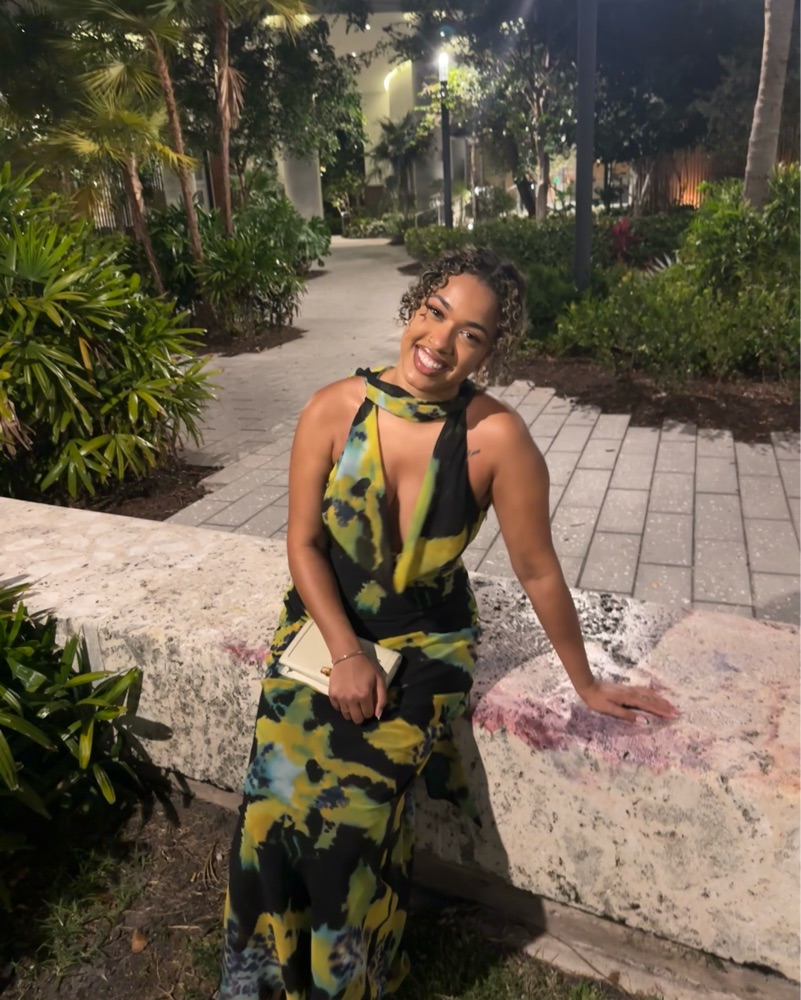 Cowl Neck Foulard Print Long Dress by Zara - Pickle