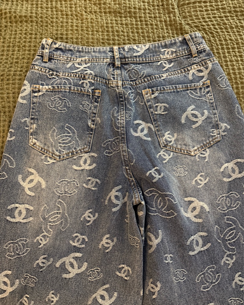パンツ BoTT SPARKLC MONOGRAM DENIM BOTT|SPARKLE JACQUARD DENIM|【ハードオフ公式通販】オフモール